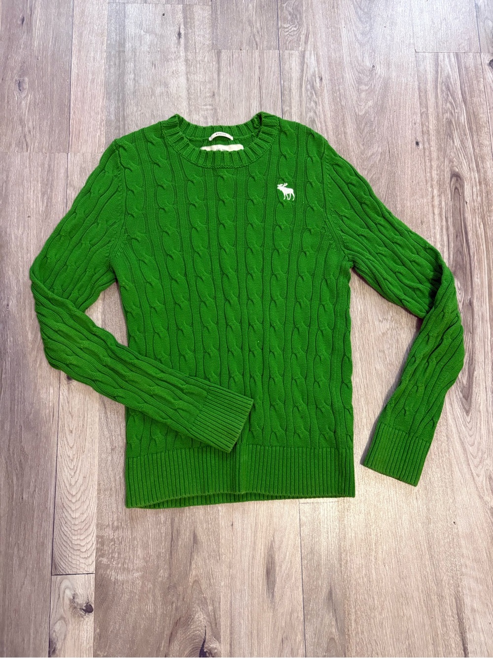 Abercrombie & Fitch cable-knit sweater women’s